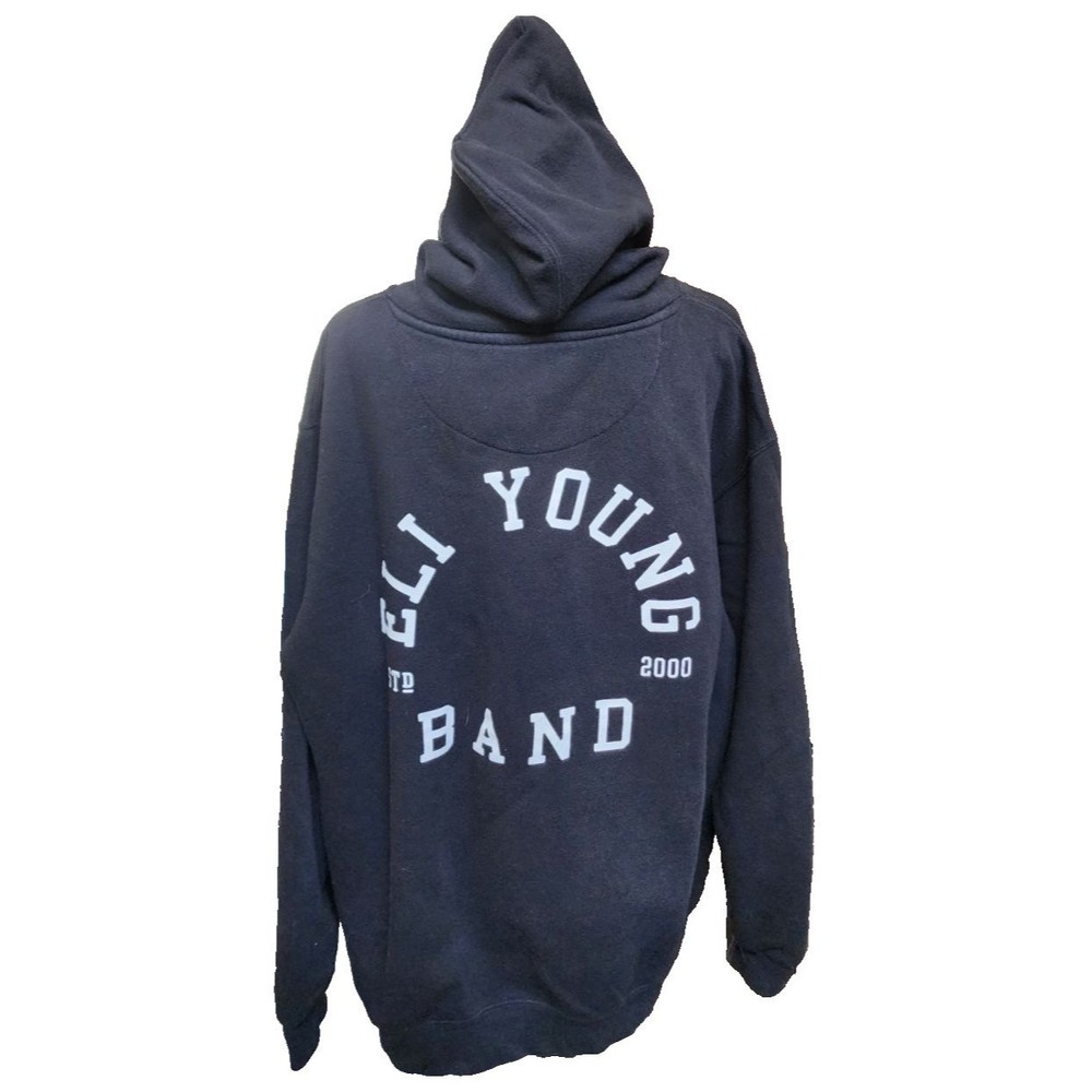 Eli Young Band Hoodie Black Pullover Size XL 2 Sides